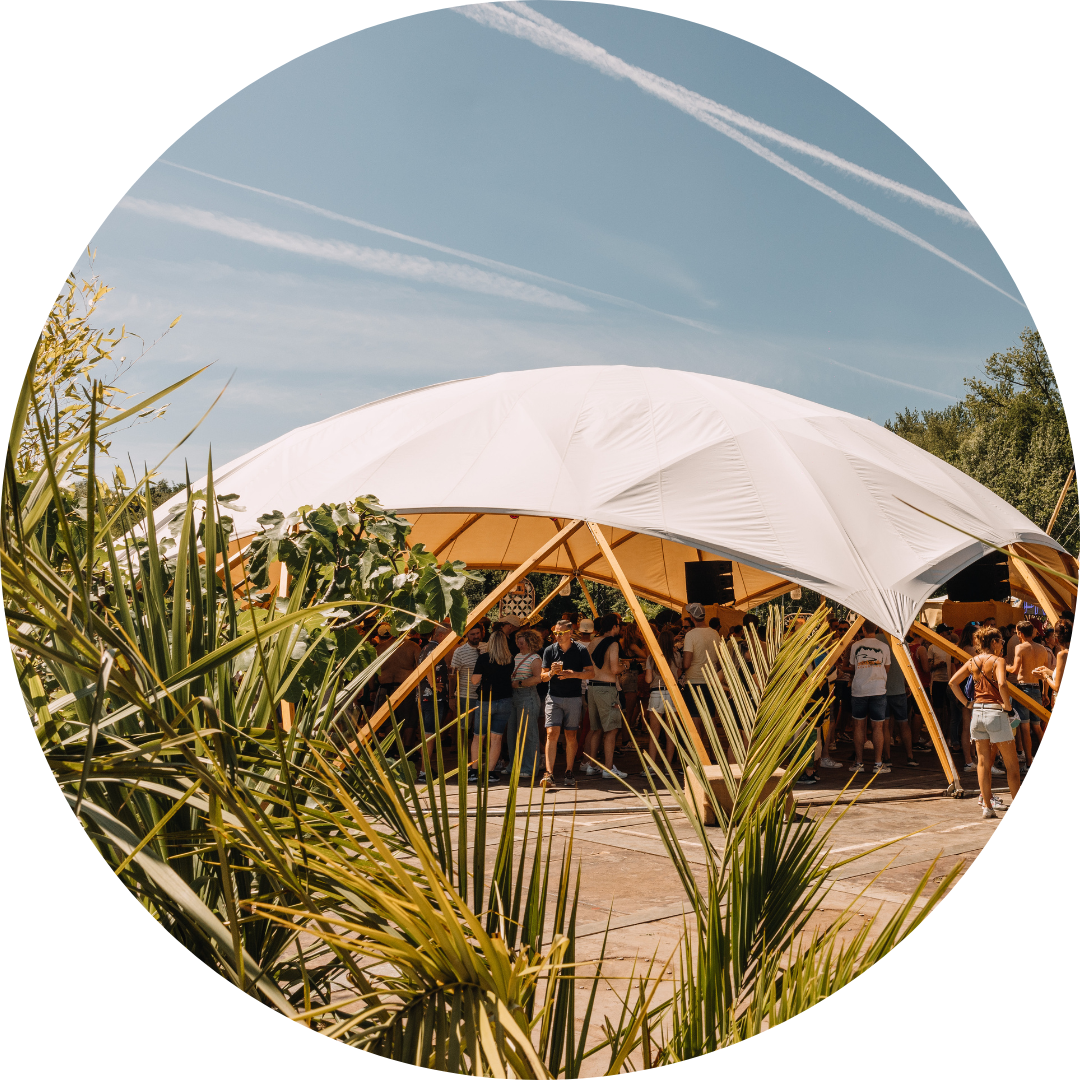 Wooden Flat Dome